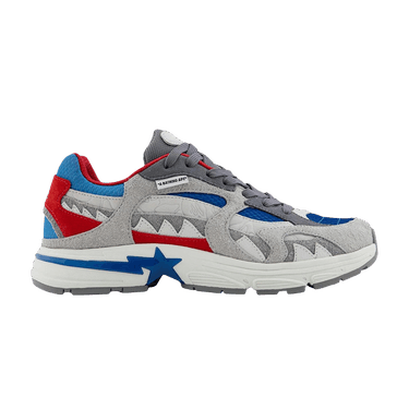 BAPE Shark Sta #2 'Blue Grey Red'
