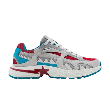 BAPE Shark Sta #2 'Grey Blue Red'