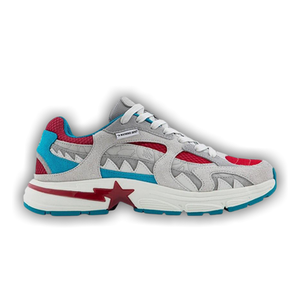 BAPE Shark Sta #2 'Grey Blue Red'
