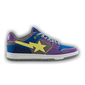 BAPE Sk8 Sta #1 'Purple Blue Yellow'