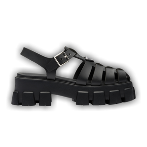 Prada Wmns Foam Rubber Sandal 'Black'