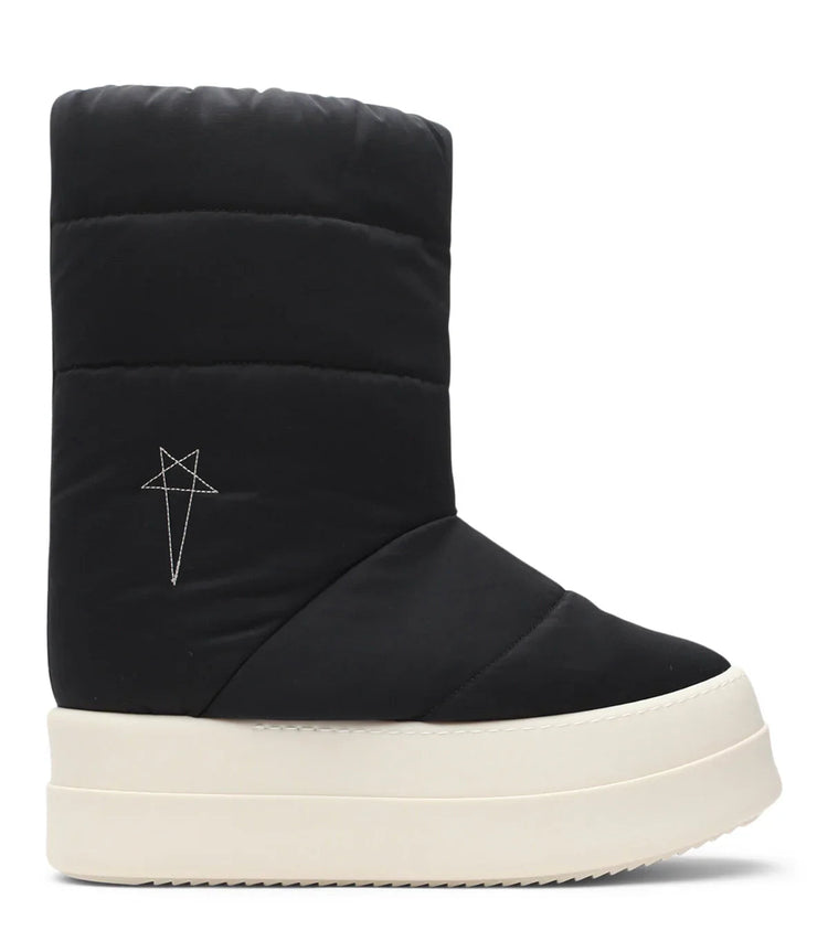 Rick Owens DRKSHDW Stivali Imbottiti Mega Bumper Lunar 'Black Pearl'