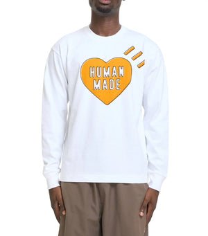 Human Made Graphic Long-Sleeve T-Shirt #5 'White'