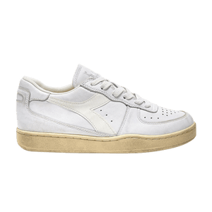 Diadora Mi Basket Low Used 'Triple White'