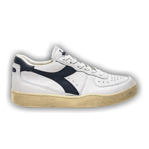 Diadora Mi Basket Low Used 'White Blue Denim'