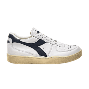 Diadora Mi Basket Low Used 'White Blue Denim'