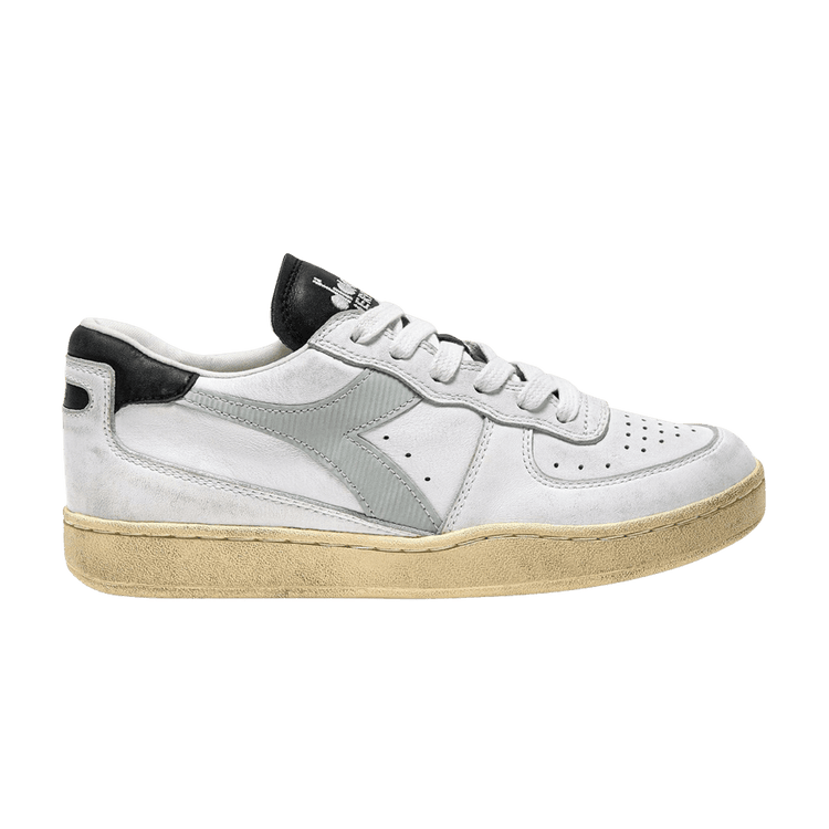 Diadora Mi Basket Low Used 'White Glacier Grey' 201181233 C9304