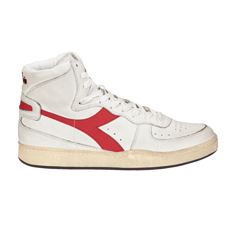 Diadora Mi Basket Used 'White Garnet' 201 158569 C7114