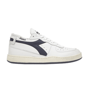Diadora Mi Basket Row Cut 'White Blue Corsair'