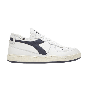 Diadora Mi Basket Row Cut 'White Blue Corsair'