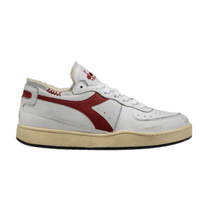 Diadora Mi Basket Row Cut 'White Garnet'