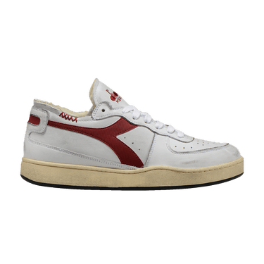Diadora Mi Basket Row Cut 'White Garnet'