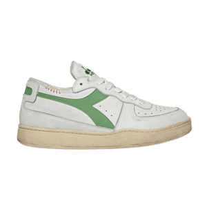 Diadora Mi Basket Row Cut 'White Stone Green'