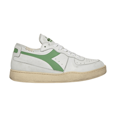 Diadora Mi Basket Row Cut 'White Stone Green'
