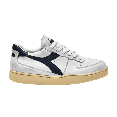 Diadora Mi Basket Low Used 'White Blue Denim'