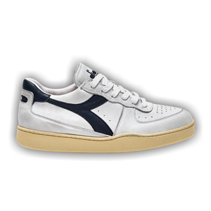 Diadora Mi Basket Low Used 'White Blue Denim'