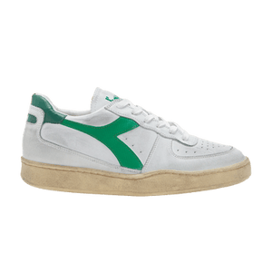 Diadora Mi Basket Low Used 'White Verdant Green'