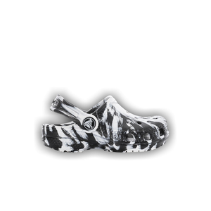 Crocs Classic Clog Toddler 'Marble Black White'