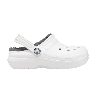 Crocs Classic Lined Clog Kids 'White Grey'