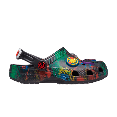 Crocs Marvel x Classic Clog Kids 'All-Over Avengers Graphics'