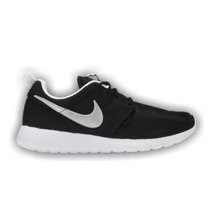 Nike Roshe One GS 'Black Metallic Silver'