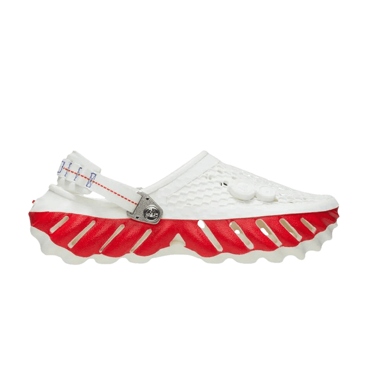 Kanghyuk x Crocs Echo Clog 'White Red' 209626 94S