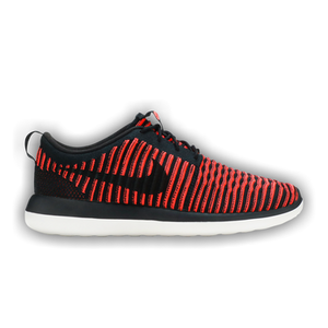Nike Roshe Two Flyknit 'Black Bright Crimson'