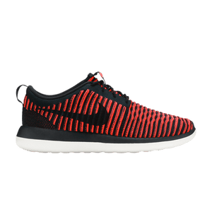 Nike Roshe Two Flyknit 'Black Bright Crimson'