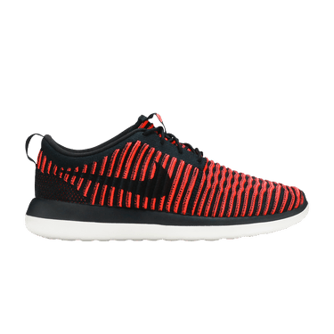 Nike Roshe Two Flyknit 'Black Bright Crimson'