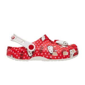 Crocs Hello Kitty x Classic Clog Toddler 'Red Polka Dots'