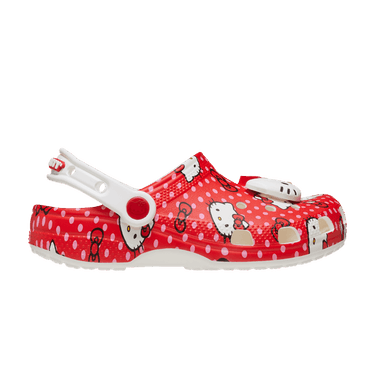 Crocs Hello Kitty x Classic Clog Toddler 'Red Polka Dots'
