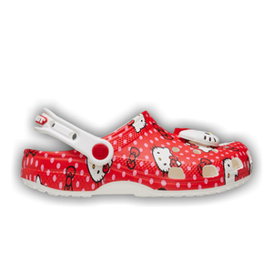Crocs Hello Kitty x Classic Clog Toddler 'Red Polka Dots'