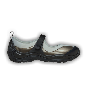 Crocs Wmns Terre Ballet Core 'Black Silver Metallic'