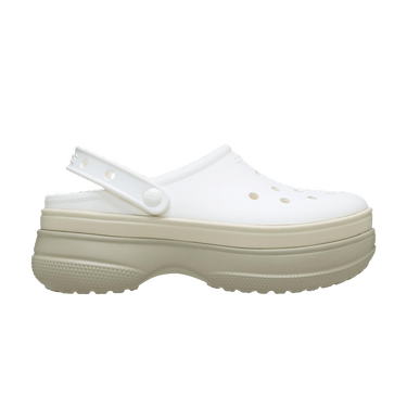 Crocs Classic Stacked Clog 'Chalk'