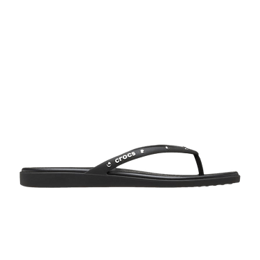 Crocs Wmns Miami Studded Flip 'Black'