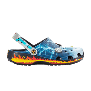 Back to The Future x Crocs Classic Clogs 'Lightning Blue Flame'