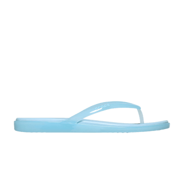 Crocs Wmns Miami Jelly Rounded Toe Flip 'Sky Blue Jelly'