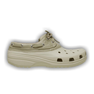 Crocs Classic Boat Shoe 'Bone Moth'
