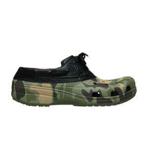 Crocs Classic Duck Camo Boat Shoe 'Black Cargo'