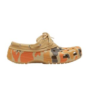 Crocs Classic Duck Camo Boat Shoe 'Tan Shocking Orange'