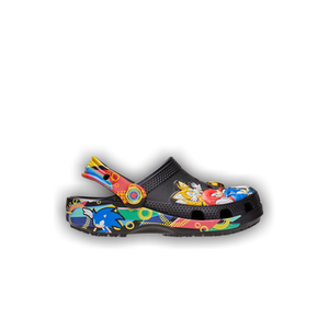 SEGA Sonic The Hedgehog x Crocs Classic Clog TD 'Black Multi Color'