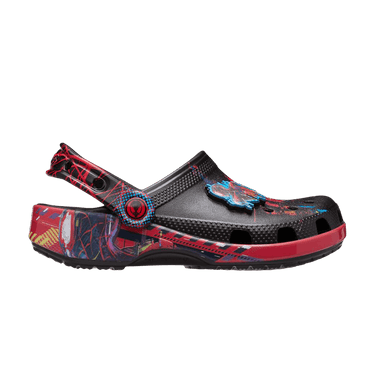 Spiderverse Miles x Crocs Classic Clog Kids 'Black Red'