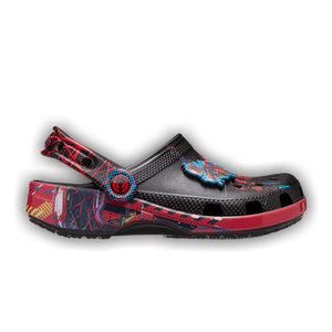 Spiderverse Miles x Crocs Classic Clog Kids 'Black Red'