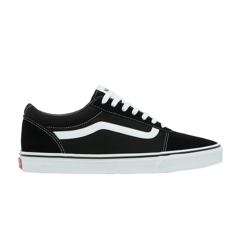 Vans Ward Suede Canvas 'Black White' VN0A36EMC4R