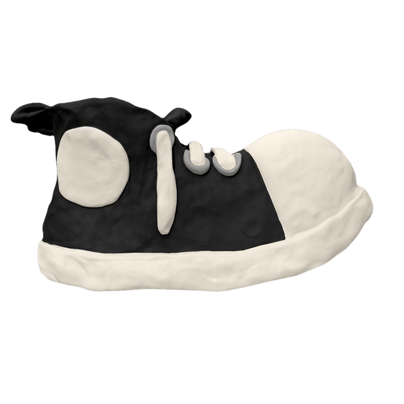 Bravest Studios Clay Shoe 'Black White' 25FWCLAYBK