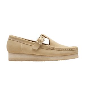 Clarks Wmns Wallabee T Bar 'Maple Suede'