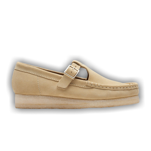 Clarks Wmns Wallabee T Bar 'Maple Suede'