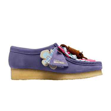 Clarks Wmns Wallabee 'Charm Pack - Purple'