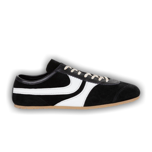 Dries Van Noten Leather Sneaker 'Black White'