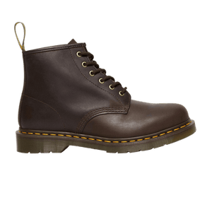 Dr. Martens 101 Crazy Horse Leather Ankle Boot 'Dark Brown'